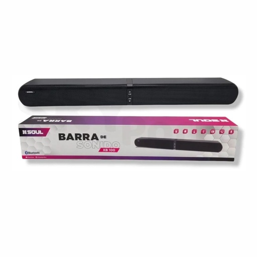 [164-90648] BARRA SONIDO SOUL PLT-XB100NE 8WX2