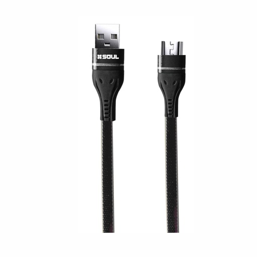 [164-87752] CABLE DE DATOS SOUL DENIM M.USB NEGRO