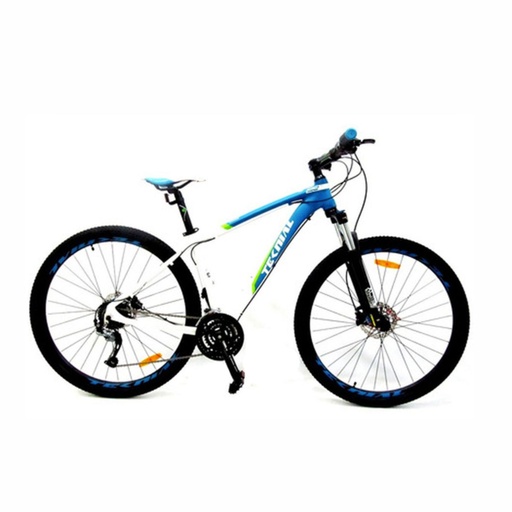 [185-06594] BICICLETA TEKNIAL TARPAN 400ER M BLANCO/AZUL R29