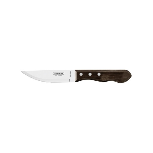 [086-16095] CUCHILLO P/ASADO TRAMONTINA 21116/095 POLYWOOD 12 PZS