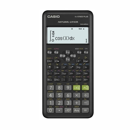 [053-08759] CALCULADORA CASIO FX-570ES PLUS 2                                                                   