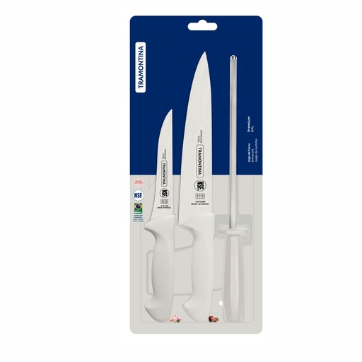 [086-99812] JUEGO DE CUCHILLOS TRAMONTINA 24499/812 PREMIUM 3 PZS